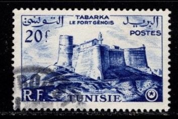 Tunisia - #246 Genoese Fort - Used