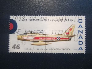 Canada #1808F Airplane Canadian Air Forces 1924-1999  Nice stamps  {ca450}