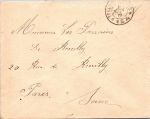 France 1816 - Treasury & Posts, Cover to Paris - F37106