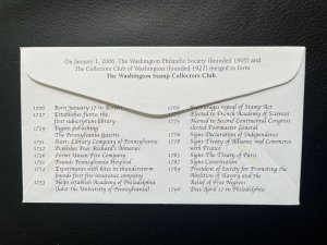 Scott 4021-4024 franklin  FDC