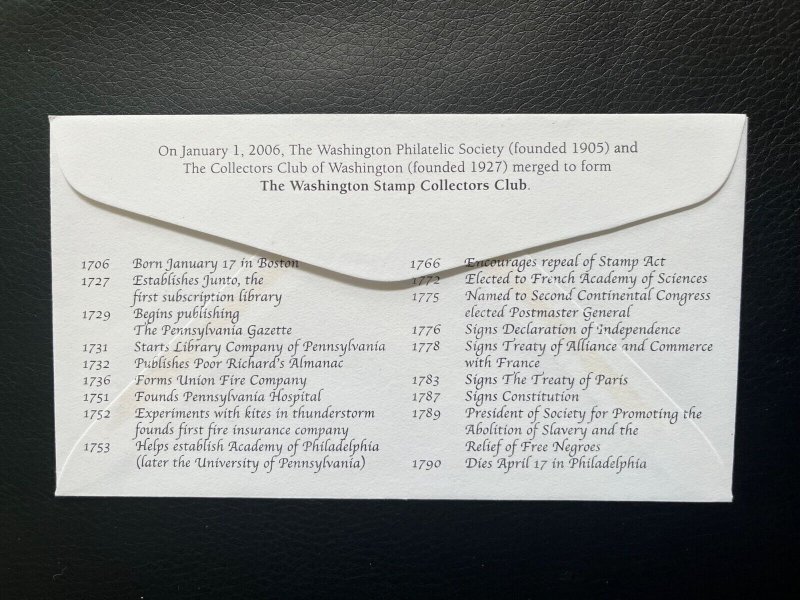 Scott 4021-4024 franklin  FDC