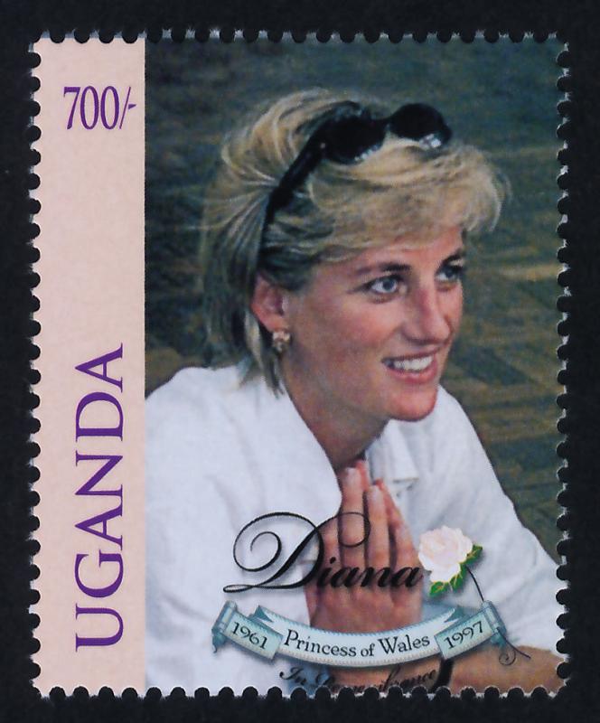 Uganda 1578 MNH Princess Diana, Royalty