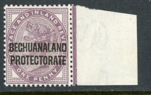 Bechuanaland  1897 British Colony QV 1p Lilac  (Scott #70) MNH F799