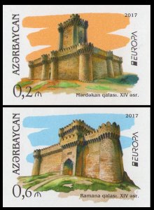 2017 Azerbaijan 1193-94b Europe CEPT (edition 200)