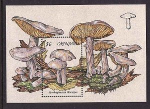 Grenada-Sc#2325-unused NH sheet-1994-Mushrooms-Fungi-