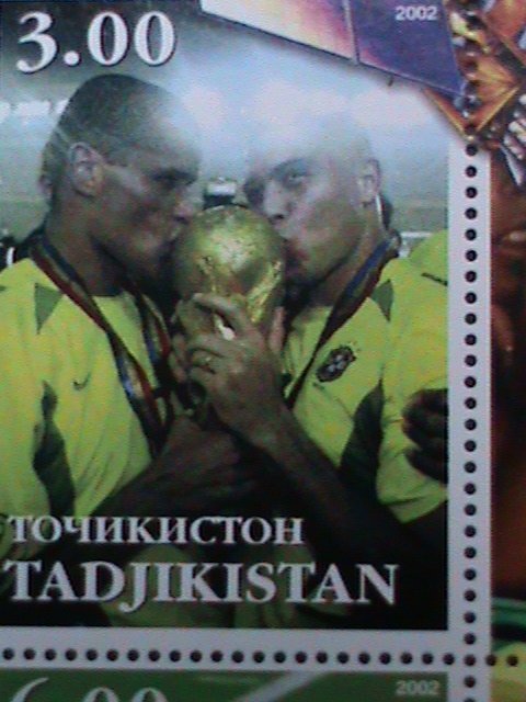 TAJIKISTAN -2002  WORLD CUP SOCCER CHAMPIONSHIPS MNH FULL SHEET VERY FINE