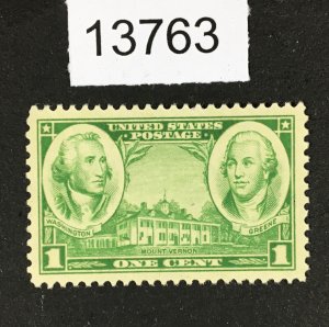 MOMEN: US STAMPS # 785 MINT OG NH XF LOT #13763