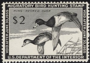 US #RW21 $2 Black Duck Stamp MINT NH SCV $85.00