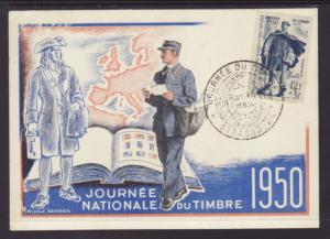 France B248 Letter Carrier Maximum Card Pen FDC