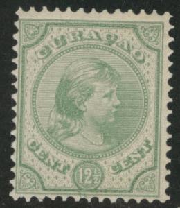 Netherlands Antilles Curacao  Scott 20 MNH** 1892 12.5 cent