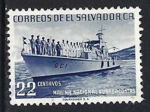 El Salvador 670 VFU SHIP 274D-5