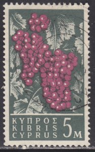 Cyprus 207 Grapes on the Vine 1962