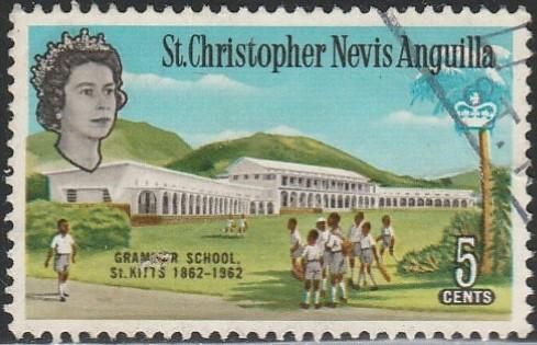 Saint Christopher, Nevis, & Anguilla,  #150 Used From 1963