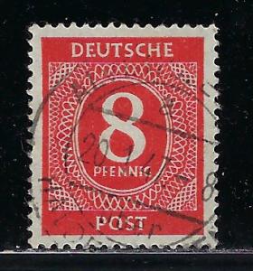 Germany AM Post Scott # 536, used