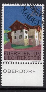 Liechtenstein   #639   cancelled  1978  buildings  20rp