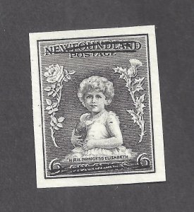 CANADA # 192 DEFACED PLATE PROOF EXTREMELY RARE BS30943