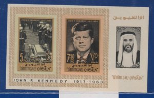 Umm Al Qiwain - Space Stamp - Mint NH Souvenir Sheet