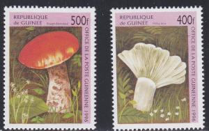 Guinea # 1350& 1352, Mushrooms, Wholesale lot of Twenty Stamps, 5% of Cat.