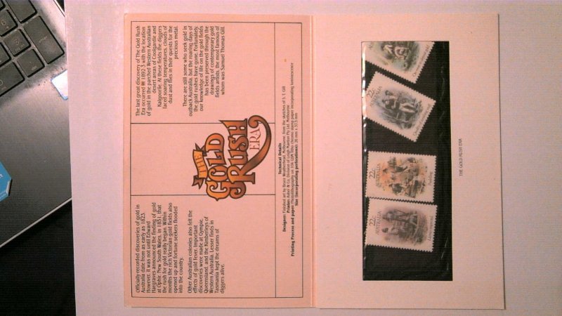 AUSTRALIA PRESENTATION PACK MNH: GOLD RUSH
