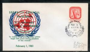 UN Adlai Stevenson Cachet 1961 D253