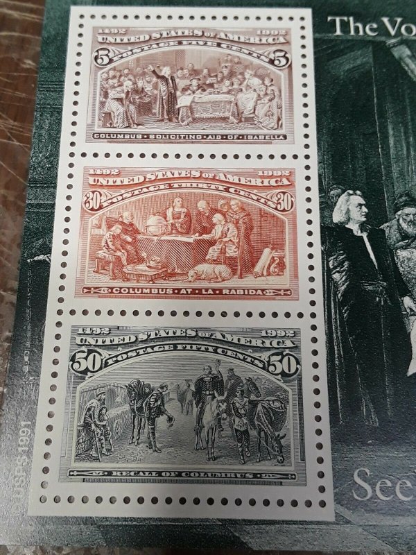 1992 Columbian S/ Sheet MNH