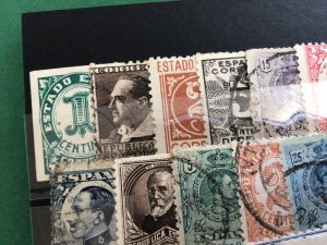 Spain mounted mint and used vintage stamps Ref 62017 