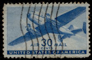 US Stamps #C30 USED AIR POST ISSUE