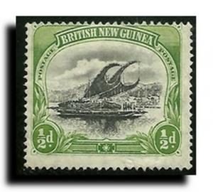 Papua New Guinea Scott #1