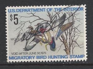 United States Sc # RW41 used 