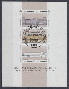 Germany 1999 Sc#1466 Mi#SS 20 used (BU1348)