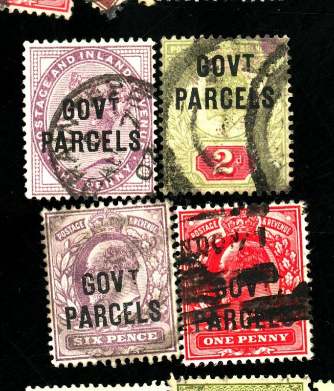 GREAT BRITAIN #O37 9 40-1 USED FVF Cat $117