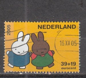 Netherlands  Scott#  B745e  Used  (2005 Miffy The Bunny)