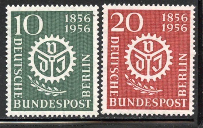 Berlin # 9N140-1, Mint Hinge Remain. CV $ 5.00