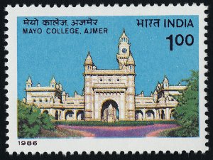 India 1120 MNH Mayo College, Architecture