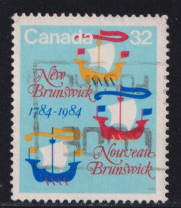 Canada 1014 Lymphad Sailing Vessels 32¢ 1984