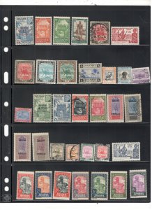 FRENCH SUDAN COLLECTION ON STOCK SHEET MINT/USED