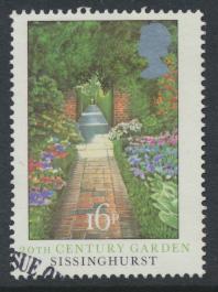 Great Britain  SG 1223 SC# 1027 Used / FU with First Day Cancel - Gardens