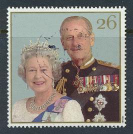 Great Britain SG 2012 Used    - Royal Golden Wedding