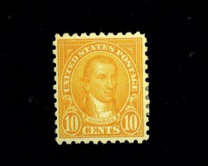 HS&C: Scott #591 Mint XF LH US Stamp