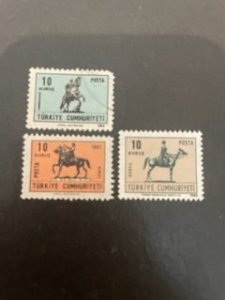 Turkey sc 1790,1791,1791a u+MH+mng comp set