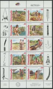 Venezuela 1996 MNH Miniature Sheet | Scott 1541 | Native Aboriginal