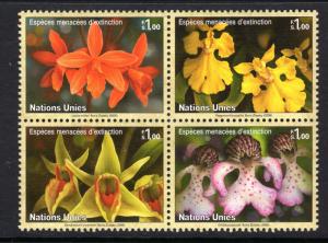 UN Geneva 439a Ochids Flowers MNH VF