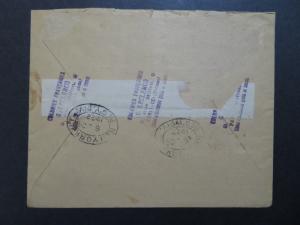France 1922 Registered Commercial Cover to USA - Z8437