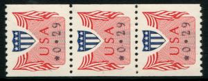 CVP31 US 29c Computer vended Postage coil, MNH PNC3 #1