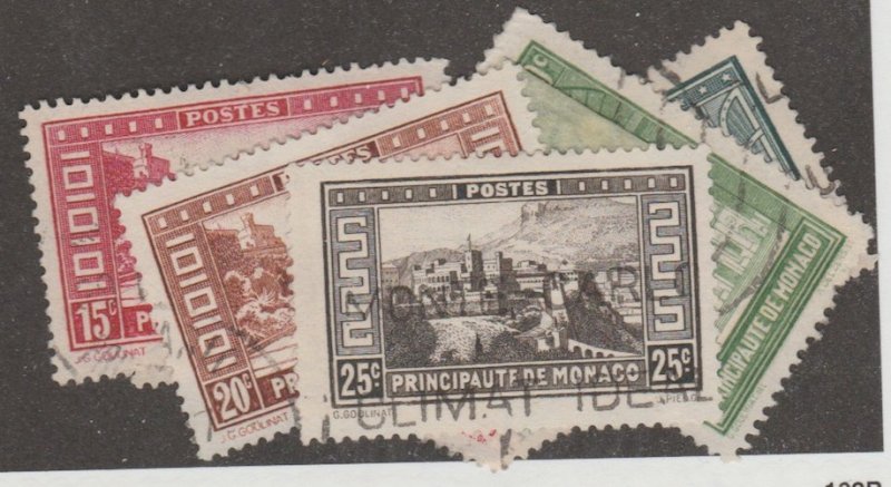 Monaco Scott #110//119 Stamp - Used Short Set - XYZ