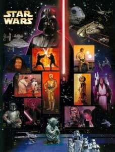 2007 41c Star Wars 30th Anniversary, Darth Vader, Sheet of 15 Scott 4143 Mint NH