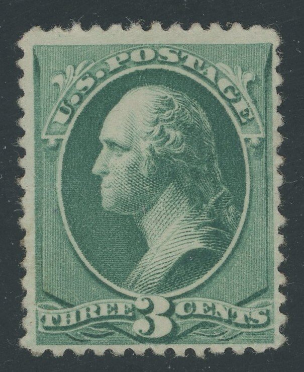 USA 184 - 3 cent Secret Mark Soft Porous Paper - F/VF Mint no gum