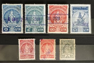 Thailand Miscellaneous Revenue Issues 7V Used T3450 