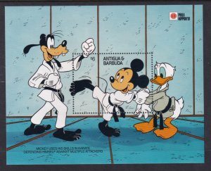 Antigua 1444 Disney's Souvenir Sheet MNH VF