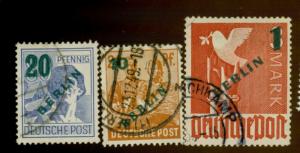 Germany #9N15-17 USed F-VF Cat$33.85